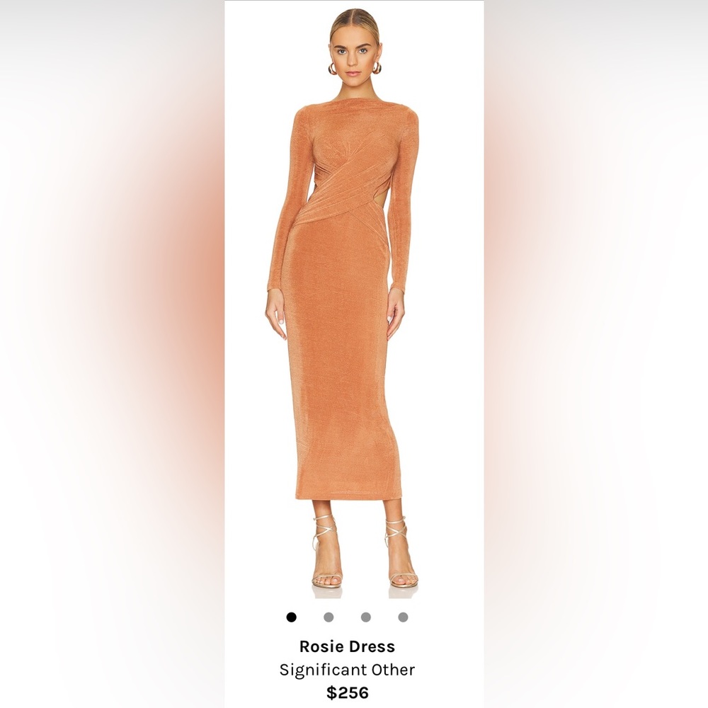 Significant Other Rosie Dress Caramel (AUS 6/US 2)